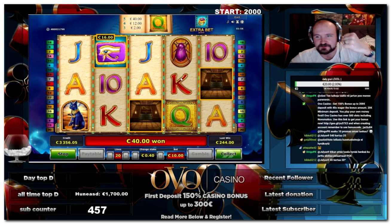 77 Loyal Free Spins! at Euro Palace Casino