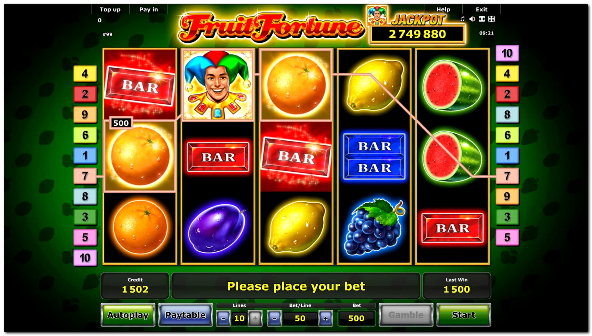 $105 FREE CHIP CASINO at Casino-X