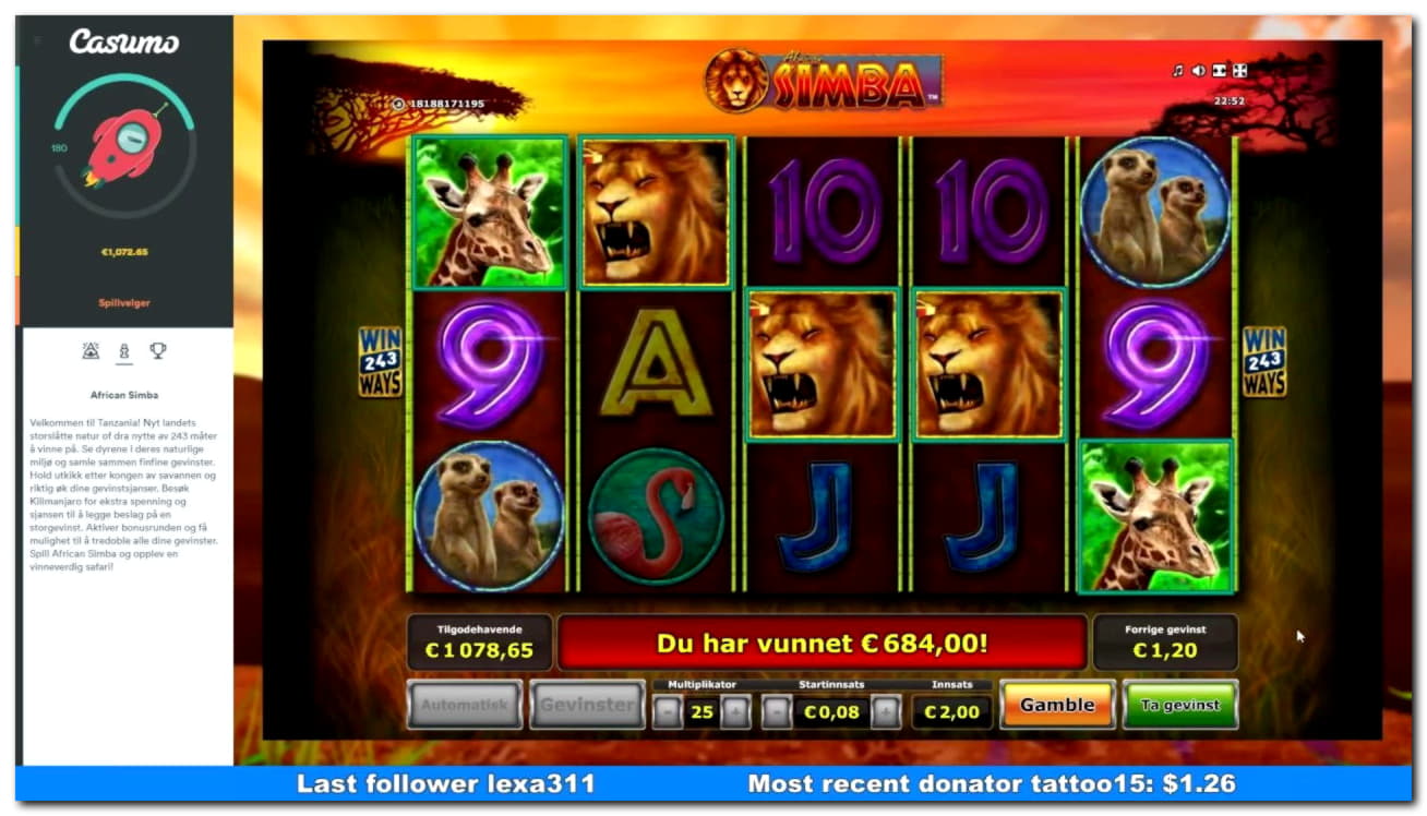 €300 Casino chip at Euro Palace Casino