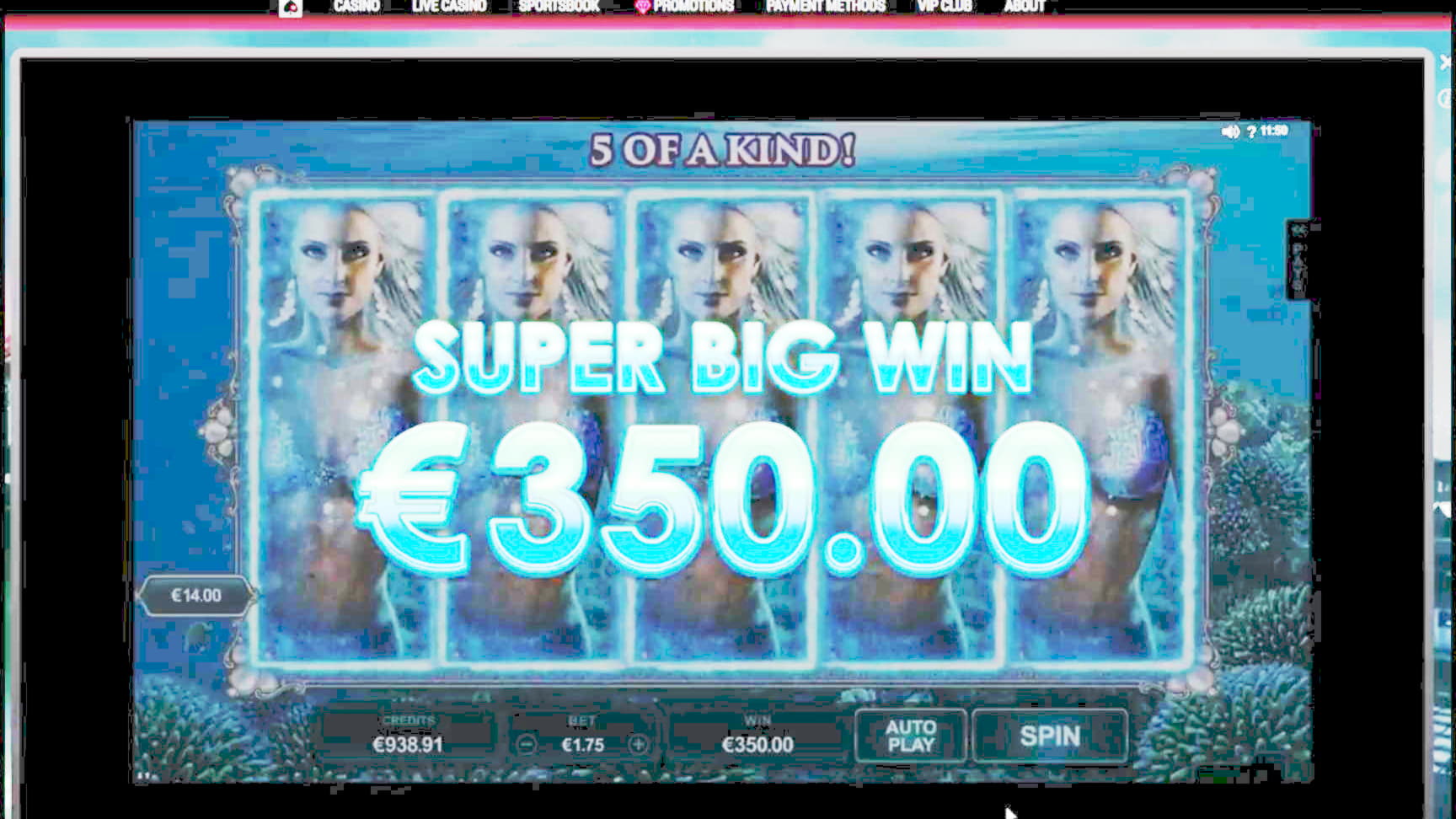 €275 Mobile freeroll slot tournament at Party Casino