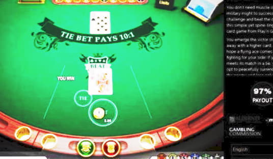 $285 casino chip at Cashmio Casino