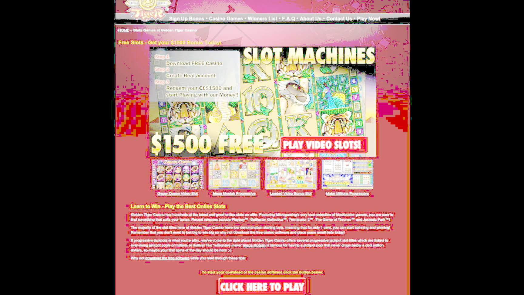 270% Match bonus at River Belle Casino