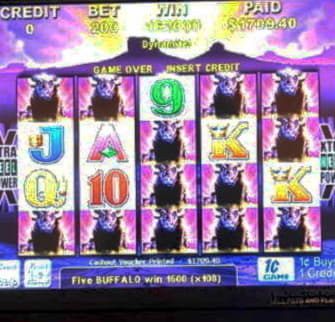 705% Deposit match bonus at Come On Casino