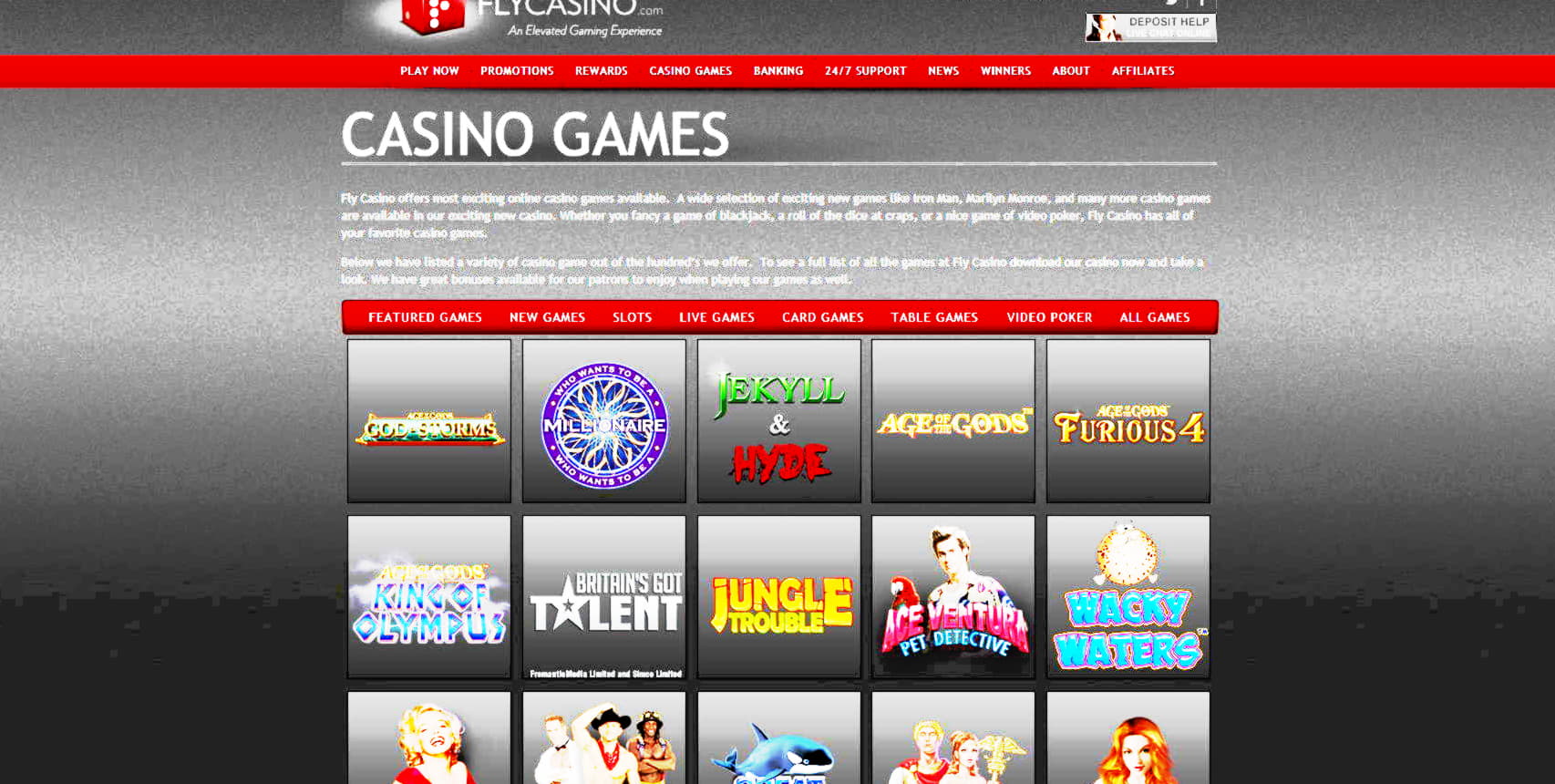 265 Free Spins no deposit at Treasure Island Jackpots Casino (Australia Casino Mirror)