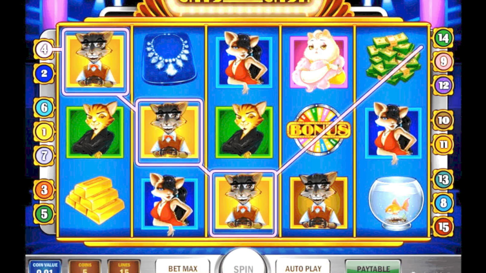 $415 Casino chip at Spin Palace Casino