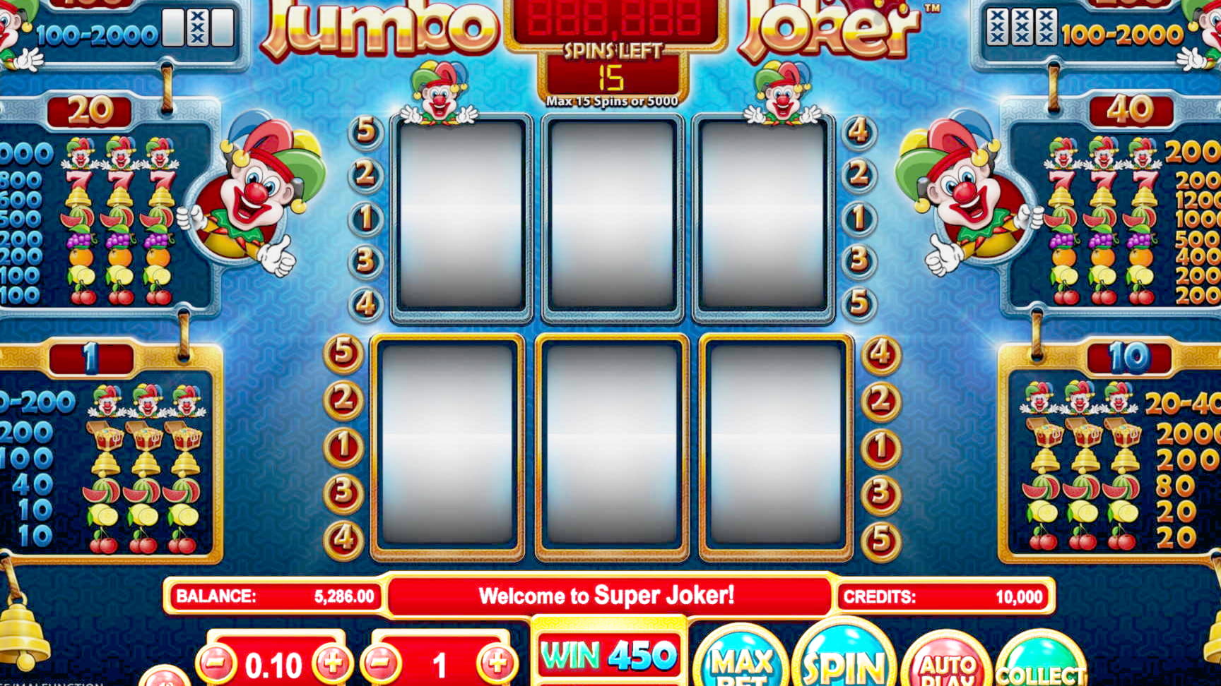 285 free casino spins at Malina Casino