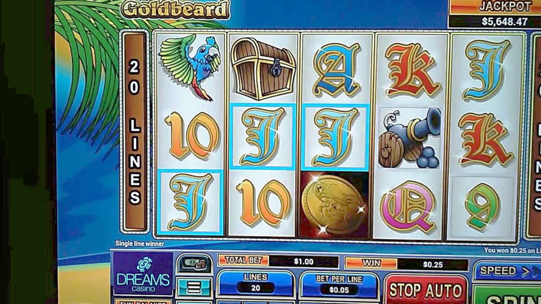 Eur 805 Online Casino Tournament at Malina Casino