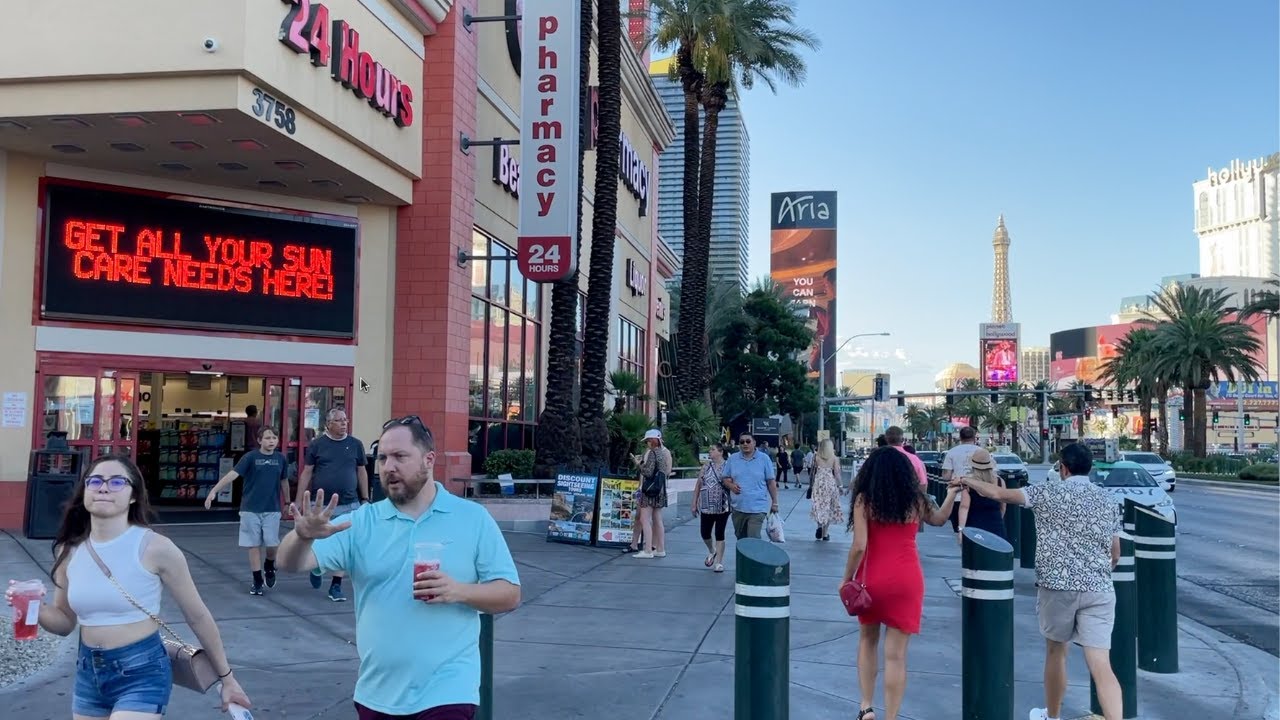 Las Vegas Stripwalk-Update! Der Sommer ist heiß! 🥵