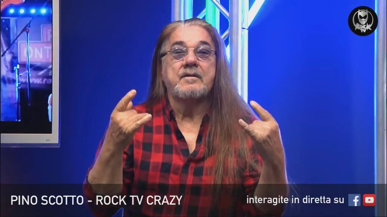 PINO SCOTTO 🔥 ROCK TV CRAZY 🤘🏻 CANLI SU ROCK TV 📲 19 SETTEMBRE 2022