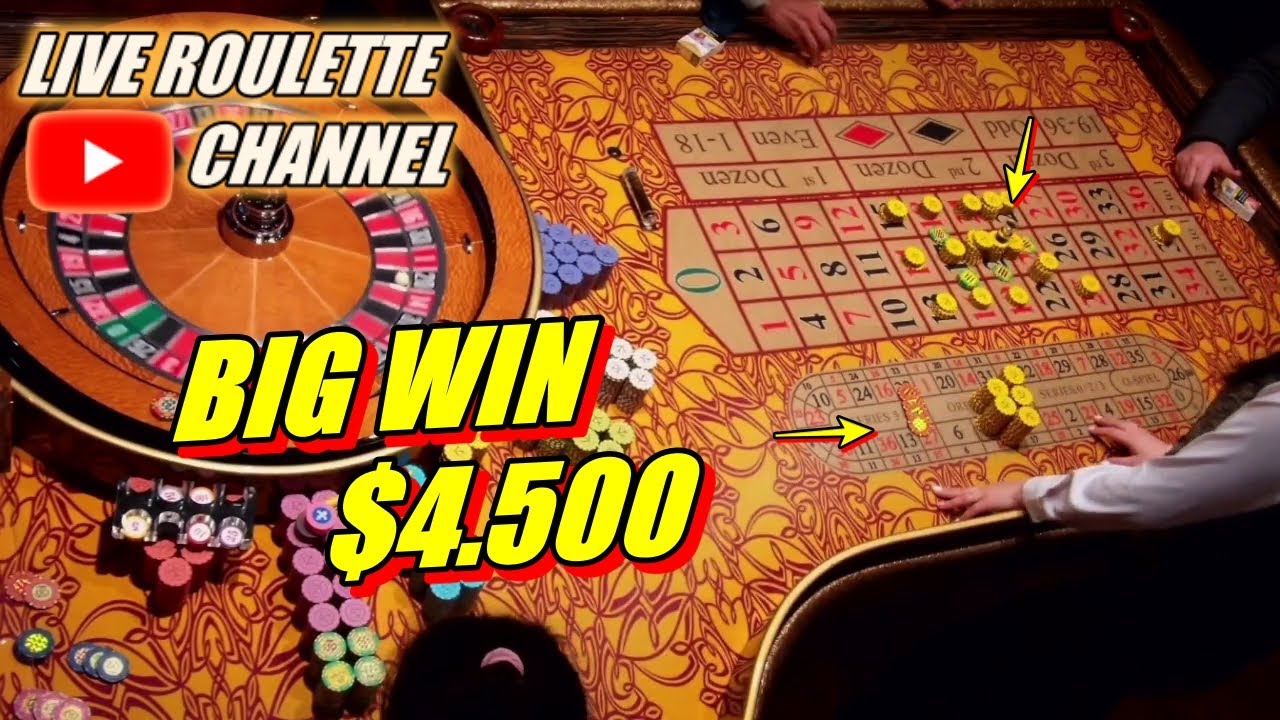 ? LIVE ROULETTE |? BIG WIN ?4.500 In Las Dubai Casino ? New Table Session ✅ 2024-03-24