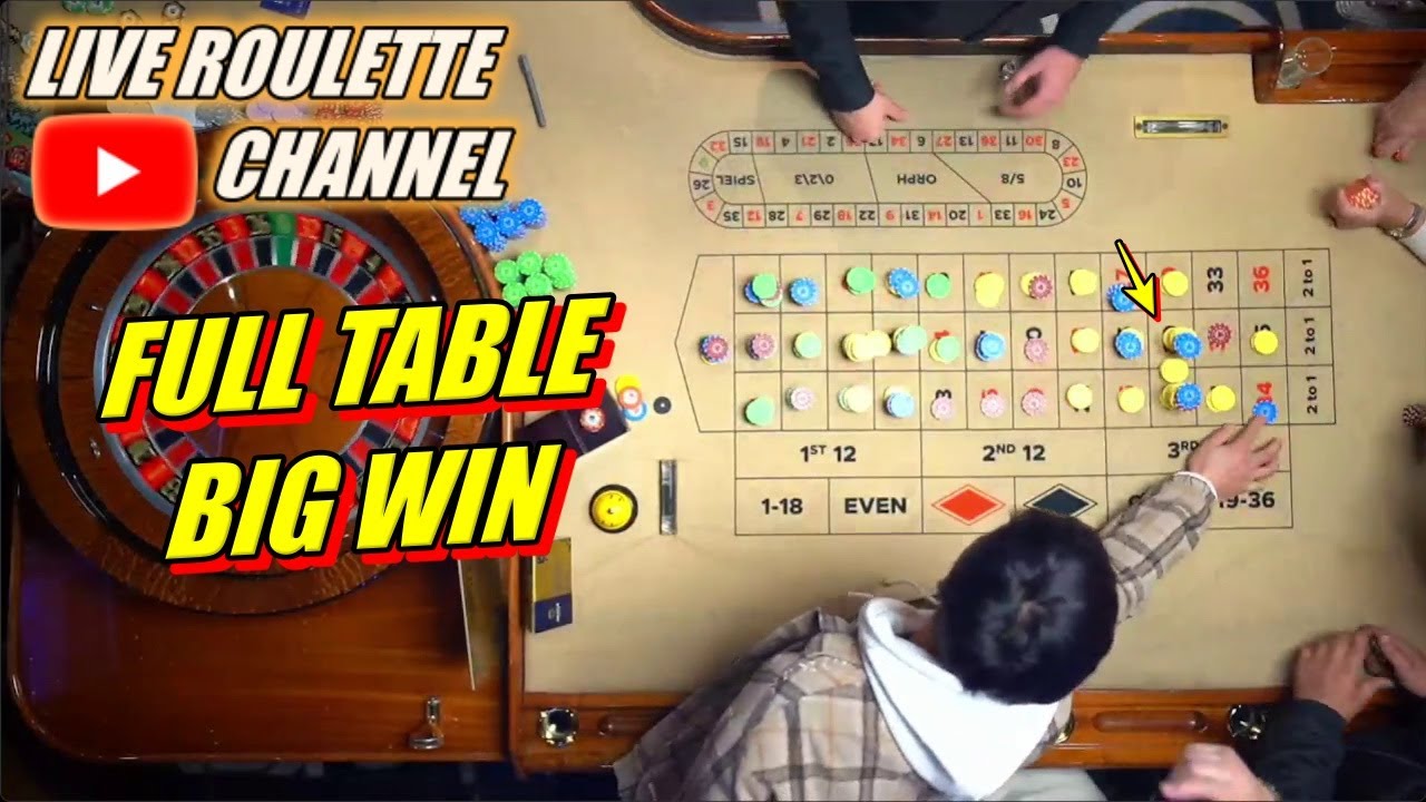 ? LIVE ROULETTE | ?BIG WIN In Real Casino ? Full Table Exclusive ✅ 2024-01-12