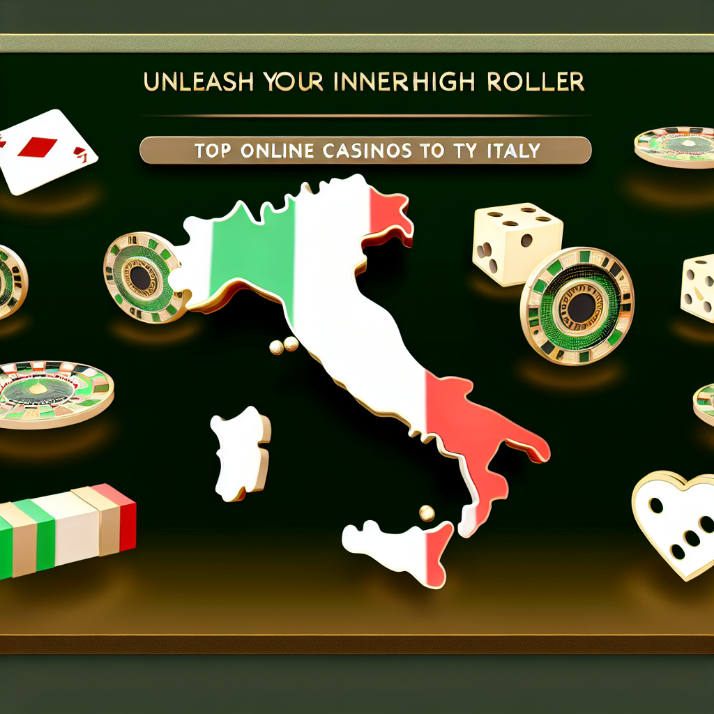 Unleash Your Inner High Roller: Top Online Casinos to Try in Italy Unleash Your Inner High Roller: Top Online Casinos to Try in Italy